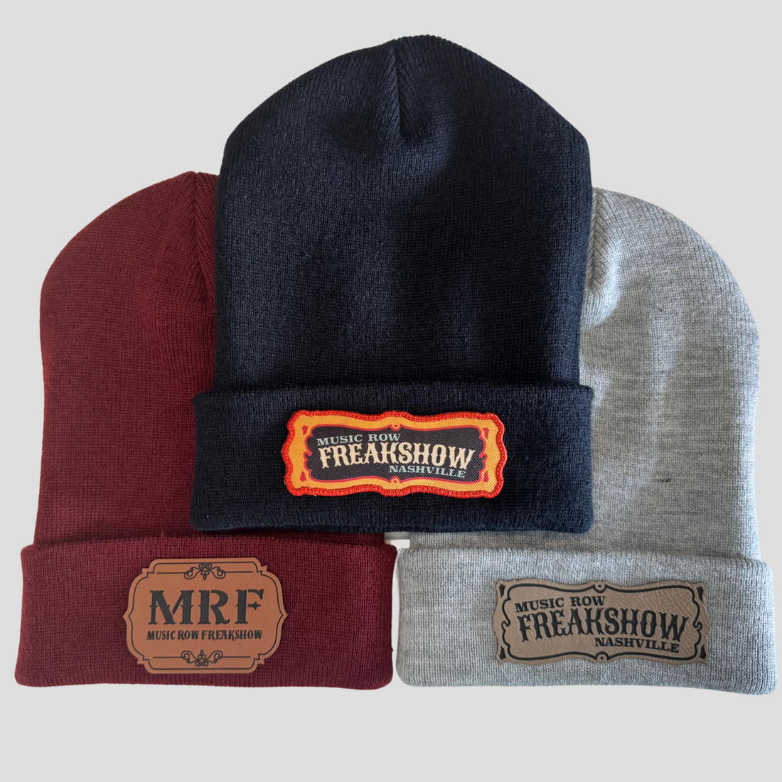 Music FreakShow Cap-Beanie-Maroon